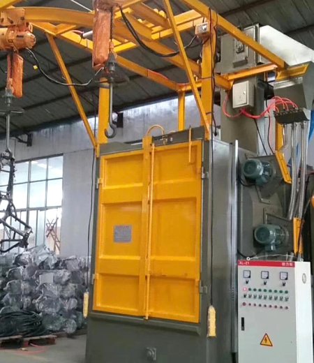 Q37 hook type shot blasting machine